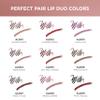 Absolute New York ALD07 Perfect Pair Lip Duo, Fuller and Poutier Lips, Deeper Shade For Lip Contouring, Satin Lipstick and Lip Liner view 3