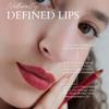FITGLOW Beauty Vegan Lip Liner Pencil | Long-Lasting Lip Enhancer with Blending Brush | Hydrating Plumping Lip Liner | Smudge-Proof Lip Perfector | Define Shape & Fill | Red, 1.1g view 2