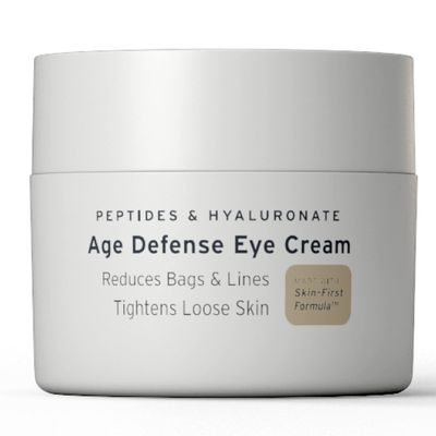 Supply Age Defense Eye Cream Anti-Aging Eye Moisturizer with Peptides, Hyaluronic Acid & Caffeine  Reduces Dark Circles, Puffiness & Eye Bags 0.5 oz