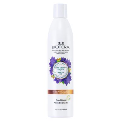 Biotera Ultra Moisturizing Conditioner | Hydrates Dry, Damaged, Coarse Hair | Microbiome Friendly | Vegan & Animal Test Free | Paraben & Sulfate Free | Color-Safe | 15.2 Fl Oz