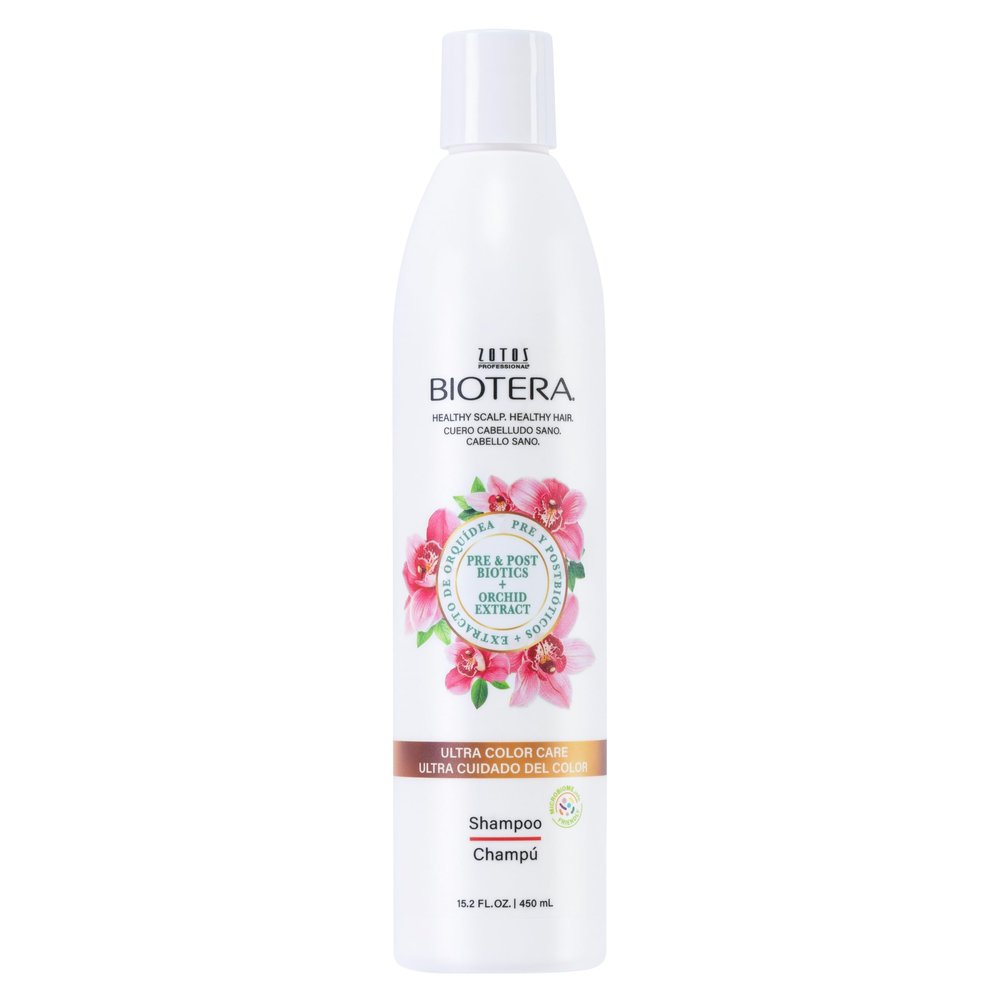 Biotera Ultra Color Care Shampoo | Prolongs Vivid Color-Treated Hair | Microbiome Friendly | Vegan & Animal Test Free | Paraben & Sulfate Free | Color-Safe | 15.2 Fl Oz