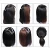 Yfsmyxgs Synthetic Invisable Seamless Hair Pads Clip In One Piece Hair Extension Lining of Natural Hair Top Side Cover Hairpiece(AJ15-A-2-30) view 4