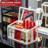 YQBUER Cosmetic Storage Box Desktop Lipstick Storage Box with lid Display Rack (Color : White) view 2