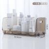 YQBUER Cosmetic Storage Box Cosmetic Storage Box Transparent mask Lipstick Brush Box Desktop Household Skin Care Products Dressing Table Finishing Rack (Color : Coffee Color) view 2