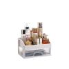 YQBUER Cosmetic Storage Box Jewelry Container Make Up Case Makeup Brush Holder Organizers Drawers Cosmetic Storage Box Rack (Color : 1 Layer) view 1