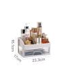 YQBUER Cosmetic Storage Box Jewelry Container Make Up Case Makeup Brush Holder Organizers Drawers Cosmetic Storage Box Rack (Color : 1 Layer) view 2