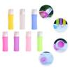 DECHOUS Portable Silicone Travel Bottle Dispenser Refillable Containers for Lotion Soap Wash Yellow for Camping and Travel Leakproof Design Easy-fill Wide Mouth view 2