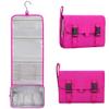Relavel HangingTravel Toiletry Bag for Women, Large Capacity Toiletries Bag, Travel Essentials Organizer, Hanging Makeup Case for Accessories, Waterproof Bathroom Shower Bag (hot pink) view 1