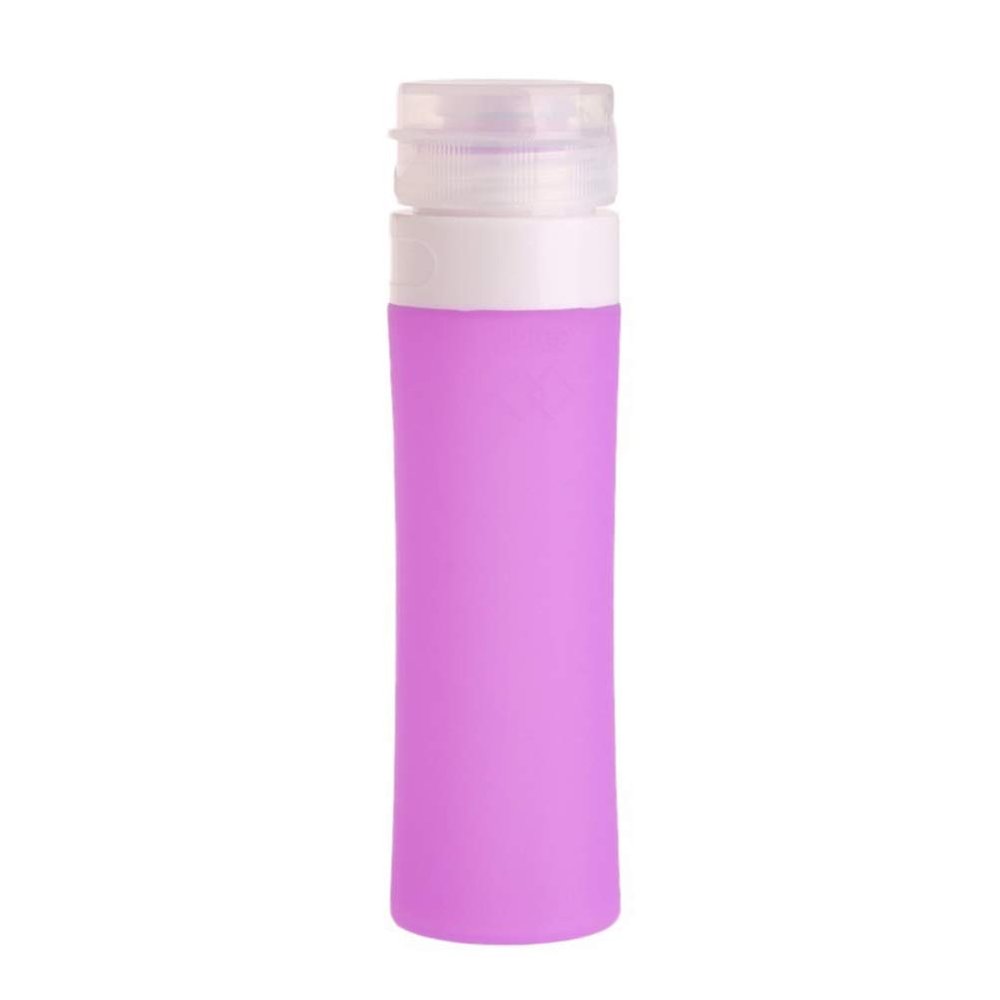DECHOUS Travel Size Silicone Bottles 80ml Mini Lotion Containers Reusable Odorless for Camping Diy Projects