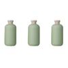 Lurrose Travel Bottles for Toiletries: 3pcs Shampoo and Conditioner Dispenser - 300Ml Squeeze Bottles for Liquids - Travel Size Toiletries Containers view 1