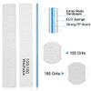 50 Pcs Nail File 100/180 Grit, Heavy Duty Nail Files for Acrylic/Natural Nails, Emery Boards for Nails, Strong Finger Nail Filler, Coarse Nail File for Home and Salon Use view 2