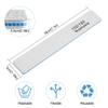 50 Pcs Nail File 100/180 Grit, Heavy Duty Nail Files for Acrylic/Natural Nails, Emery Boards for Nails, Strong Finger Nail Filler, Coarse Nail File for Home and Salon Use view 3
