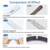 Nail Files 50pcs-Nail File 80/80 Grit for Acrylic Nails, Rough Nail Files Emery Boards for Artificial Nails, Fake Nails, Professional Double Sided Jumbo Zebra Nail File view 4