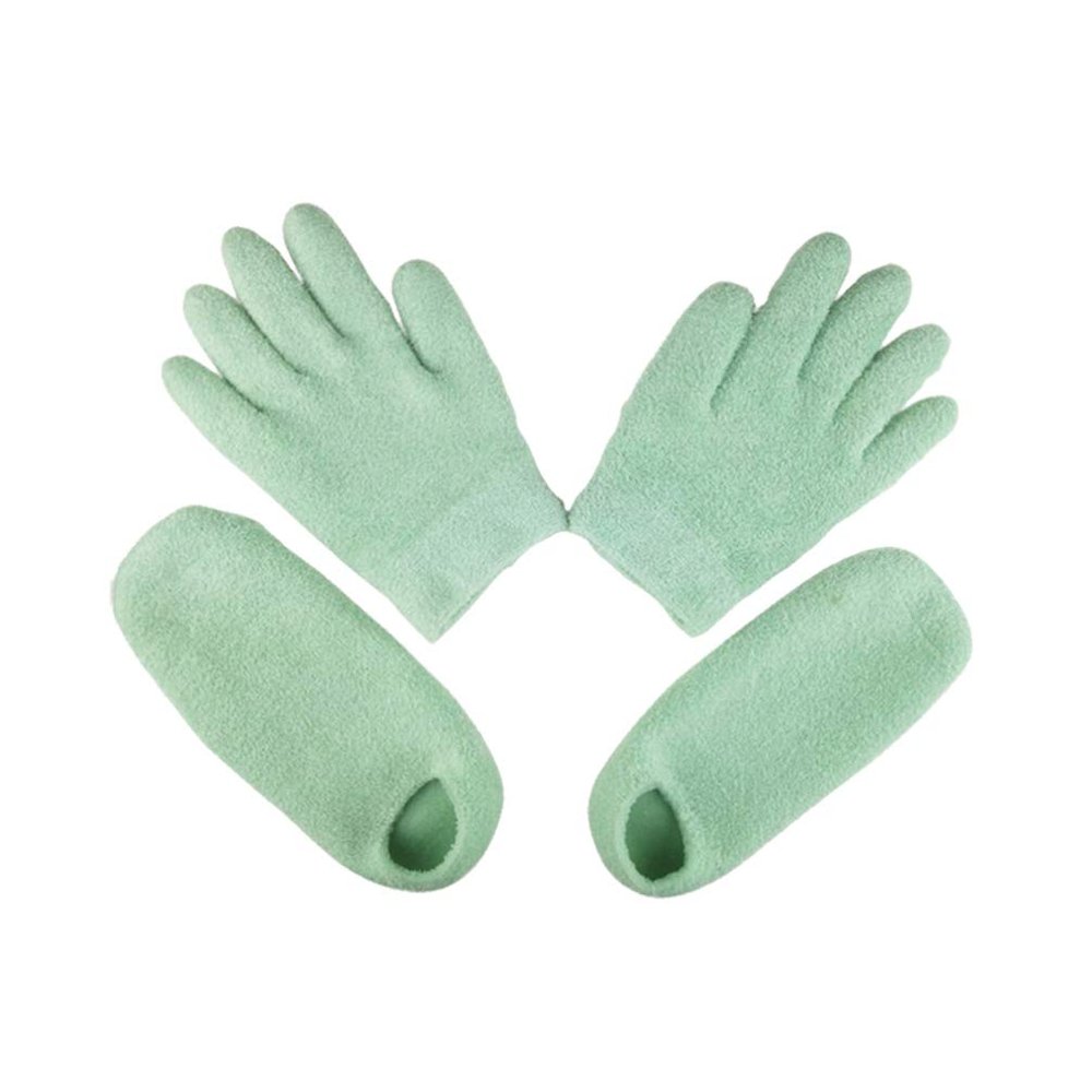 EXCEART 1set Moisturizing Gel Gloves and Socks Hand and Foot Care Kit Unisex and for Valentine Day and Birthdays