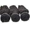 10A Grade Brazilian Remy Virgin Hair Bundles for Black Women 97g Per Bundle Double Weft Unprocessed Human Hair Bundles Natural Color for African American Woman Straight Wave Body Wave Loose Wave Deep Wave Curly Hair Can Be Choose (14/14/14, deep wave view 4