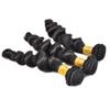 10A Grade Brazilian Remy Virgin Hair Bundles for Black Women 97g Per Bundle Double Weft Unprocessed Human Hair Bundles Natural Color for African American Woman Straight Wave Body Wave Loose Wave Deep Wave Curly Hair Can Be Choose (24", loose wave) view 3