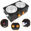 Upgraded Double Non-Stick Wax Warmer, Professional Electric Paraffin Heater with Adjustable Temperature for Facial, Skin Spa Equipment (Black) view 3