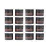10 Pack 5g/5ml Amber Glass Empty Sample Bottle Cosmetic Jars with Inner Liners, Black Lids Lotion Bottle Refillable Container for Cosmetic, Cream, Lotion and Beauty Products view 1