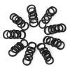 100 Pcs Baby Hair Ties, Seamless Cotton Toddler Hair Ties for Girls and Kids, Black Small Soft Hair Elastics Ponytail Holders view 3