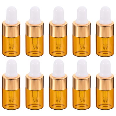 ARTIBETTER 30pcs Glass Dropper Bottles Mini Dispenser Glass Dropper Travel-friendly for Storing Oils Perfumes and Lotions