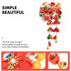 Lurrose 2pcs Japanese Flower Fan Hairpins Elegant Hair Accessories for Women for Weddings Daily Use Special Occasions Lightweight Hair Types view 4