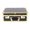 Large Barber Carrying Case Barber Case, Stylist Tool Box Professional Salon Hair Cutting Grooming Kit Storage Organizer for Clippers, Scissors, Barber Supplies (Gold) view 2