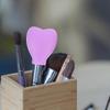 Beaupretty Brush Holder Makeup Organizer 6 Pieces Silicone Makeup Brush Covers, Makeup Brush Caps Travel Holder for Travel and Home (Purple) Holder view 4