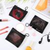 Jexine 30 Pieces Mini Zipper Mesh Bags Nylon Small Zipper Pouch Mini Pouch Portable Beauty Purse Mesh Coin Purse for Travel Home Keychain Holder Makeup Cosmetic Storage(4 x 3 Inches,Black) view 4