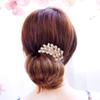 KALLORY Bridal Hair Accessories 4 Pcs Crystal Rhinestone Comb Side Hair Combs for Wedding Party Bridesmaids view 2