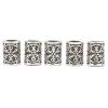 5pcs Beard Beads Vintage Alloy Beard Beads for Beards Dirty Braids Bracelets Necklaces DIY Beard Bead Hair Accessories view 1