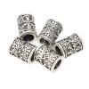 5pcs Beard Beads Vintage Alloy Beard Beads for Beards Dirty Braids Bracelets Necklaces DIY Beard Bead Hair Accessories view 2