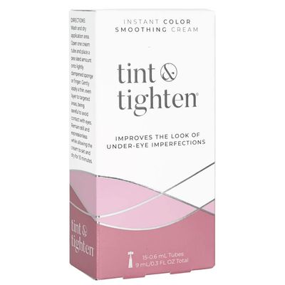 Tint and Tighten Color Smoothing Eye Cream for Wrinkles  Anti Aging Cream Visibly Reduces Under Eye Wrinkles  Eye Cream for Dark Circles and Puffiness  Instant Eye Bag Remover