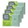 DOVE MEN + CARE Plant-Powered Natural Essential Oil Bar Soap Reinvigorating Lime + Avocado Oil to Clean and Hydrate Mens Skin 4-in-1 Bar Soap for Men's Body, Hair, Face and Shave. 5 oz, 4 Count view 1