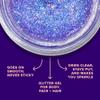 UNICORN SNOT Holographic Face Glitter & Body Glitter Gel | Holiday Glitter Makeup: Stocking Stuffers & Christmas Gift | Hair Glitter, Vegan & Cruelty-Free, 1.7 oz Purple Glitter (UV) view 3