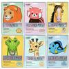 Epielle Character Face Mask Wild Kingdom 6 Pack, Fun & Effective Korean Skin Care, Spa Party Favors, Stocking Stuffers, Birthday Gifts for Women, Self Care Gifts view 1