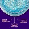 Unicorn Snot Face & Body Glitter Gel - Cosmetic-Grade Holographic Glitter - Stocking Stuffers for Women, Gifts for Teen Girls - Safe for Face, Easy Application & Removal - Blue Glitter, 1.7oz (Sky) view 3