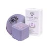 HIDDEN GEM SOAPS February Birthstone Amethyst 3 Piece Gift Set All Natural Bar Soap, Bath Bomb, Shower Steamer Made in USA Palm Oil Free view 1