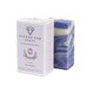 HIDDEN GEM SOAPS February Birthstone Amethyst 3 Piece Gift Set All Natural Bar Soap, Bath Bomb, Shower Steamer Made in USA Palm Oil Free view 2