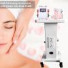 Beauty Rolling Trolley Cart Equipment Mobile Salon Spa Service Instrument Cart White Multi-Purpose Holder Stand for Spa Machines with 110V Socket Wheels and Tray(Max Load 99lbs) view 2