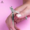 Mundial 735-PR Half Jaw Cuticle Trimmer, Stainless Steel Nipper for Cuticles, Rust Resistant, Super Sharp & Precise, Ergonomic Anti-slip handles view 3