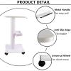 Beauty Equipment Cart Beauty Rolling Trolley ABS Mobile Instrument Multi-Purpose Holder Stand for Salon Spa Machines with Universal Wheels and Tray (Max Load 50kg,2 Tier) view 4
