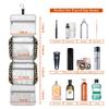 Bosidu Hanging Travel Toiletry Bag, Large Capacity Cosmetic Travel Toiletry Organizer for Women with 4 Compartments & 1 Sturdy Hook, Perfect for Daily Use/Valentines' Day view 3