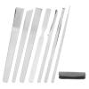 Pedicure Knife Set, 7 Pack Ingrown Toenail Knife Stainless Steel Pedicure Nail Clipper Professional Nail Pedicure Knife Tool Set Nail Care Pedicure Knife Professional Toe Knife Calluses Beauty Salon H view 1