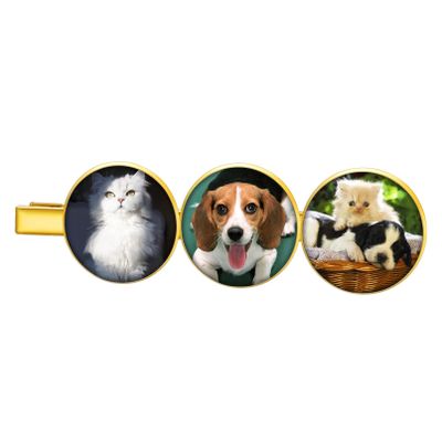 Custom4U Personalized Hair Clips for Women Name Hair Clips/1-9 Pictures Hair Clips Customized Hairpin Barrettes Custom Gifts for Her (Gifts Box)