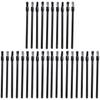 LALAFINA 300pcs Disposable Lip Brush Applicators Nylon Hair Lipstick Wands for Application for Gloss and Lip Color Convenient Travel view 1