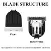 Replacement Blade for OLOV Electric Groin Hair Trimmer, Hygienic Snap-in Replaceable Ceramic Blade Heads, Black view 3