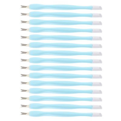 FOMIYES Forks Nail Cuticle Pusher Simple Nail Art Tools Practical for Home Use
