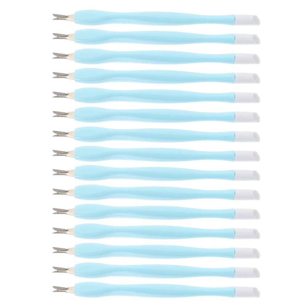 FOMIYES Forks Nail Cuticle Pusher Simple Nail Art Tools Practical for Home Use