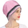 Electric Thermal Hair Hat, Temperature Adjustable Deep Conditioning Electric Heat Hat Pink Hair Steamer Heating Hat Electric Steam Haircare Deep Conditioning Dryer for SPA Home Use view 1