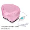 Electric Thermal Hair Hat, Temperature Adjustable Deep Conditioning Electric Heat Hat Pink Hair Steamer Heating Hat Electric Steam Haircare Deep Conditioning Dryer for SPA Home Use view 4